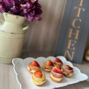 Mini donas rellenas